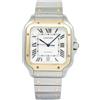 Cartier - Santos 40mm - Uomo - oro giallo - Taglia unica - Bianco