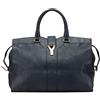 Saint Laurent Pre-Owned - Borsa a tracolla Cabas Chyc grande in pelle 2000-2012 - Donna - pelle di vitello - Taglia unica - Blu