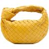 Bottega Veneta Pre-Owned - Borsa passepartout Intrecciato Jodie mini in nappa 2012-2025 - Donna - nappa - Taglia unica - Giallo