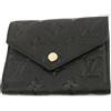 Louis Vuitton Pre-Owned - Portafoglio Victorine in pelle Empreinte con monogramma 2021-2025 - Donna - pelle - Taglia unica - Nero