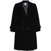 Celine Pre-Owned - Cappotto doppiopetto anni '80 - Donna - lana/cashmere - 42 - Blu