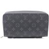 Louis Vuitton Pre-Owned - Portafoglio Monogram Eclipse Zippy XL 2021 - Uomo - PVC - Taglia unica - Nero