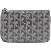 Goyard Pre-Owned - Clutch Senat Pochette mini in tela Goyardine 2022 - Donna - tessuto - Taglia unica - Grigio
