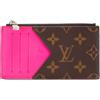 Louis Vuitton Pre-Owned - Portacarte Monogram Canvas Coin 2021-2025 - unisex - tela/pelle di vitello - Taglia unica - Marrone