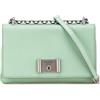 Prada Pre-Owned - Borsa a tracolla Lux Chain Lock Flap in pelle Saffiano 2013-2022 - Donna - pelle - Taglia unica - Verde