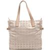 CHANEL Pre-Owned - Borsa tote New Travel Line in nylon 2006-2008 - Donna - nylon/pelle di vitello - Taglia unica - Marrone