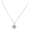LB Exclusive - Collana in platino con alessandrite e diamanti - Donna - platino/Alessandrite/diamanti - Taglia unica - Argento