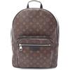Louis Vuitton Pre-Owned - Zaino Macassar Josh con monogramma 2020 - Donna - tela/pelle di vitello - Taglia unica - Nero