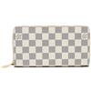 Louis Vuitton Pre-Owned - Portafoglio Damier Azur 2010 - unisex - PVC - Taglia unica - Bianco