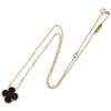 Van Cleef & Arpels - Collana Alhambra in oro giallo 18 carati con onice anni 2010 - Donna - onice/oro giallo 18kt - Taglia unica