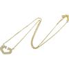 Cartier - Collana con pendente C Heart in oro giallo 18 carati 2001 - Donna - oro giallo - Taglia unica