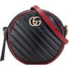 Gucci Pre-Owned - Borsa a tracolla GG Marmont Matelasse Torchon Round mini in pelle 2016-2025 - Donna - pelle di vitello - Taglia unica - Nero