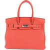 Hermès Pre-Owned - Borsa a mano Birkin 30 Pre-owned 2014 - Donna - pelle di vitello - Taglia unica - Arancione