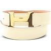 Hermès Pre-Owned - Cintura in pelle 1997 - Donna - pelle di vitello - 70 - Giallo