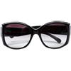 CHANEL Pre-Owned - Occhiali da sole CC Mark anni 2000 - Donna - acetato - Taglia unica - Nero