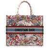 Christian Dior Pre-Owned - Borsa tote Book grande in tela con ricamo Zodiac 2021 - Donna - tela - Taglia unica - Marrone