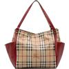 Burberry Pre-Owned - Borsa tote con motivo Haymarket Check piccola in tela cerata Canterbury 2000-2017 - Donna - tessuto/pelle di vitello - Taglia ...