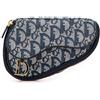 Christian Dior Pre-Owned - Pouch Diorissimo Saddle in tela 1998 - Donna - tela - Taglia unica - Blu