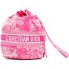 Christian Dior Pre-Owned - Borsa a secchiello Toile De Jouy Sauvage DiorTravel in tessuto tecnico 2022 - Donna - nylon - Taglia unica - Rosa