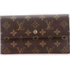 Louis Vuitton Pre-Owned - Portafoglio Sarah con monogramma 2005 - Donna - tela - Taglia unica - Marrone
