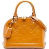 Louis Vuitton Pre-Owned - Borsa a tracolla Alma BB in pelle Vernis con monogramma 2013 - Donna - pelle - Taglia unica - Marrone