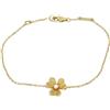Van Cleef & Arpels - Bracciale Frivole mini in oro giallo 18 carati con diamanti anni 2010 - Donna - oro giallo 18kt/diamanti - Taglia unica