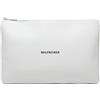 Balenciaga Pre-Owned - Clutch Everyday con zip 2010-2024 - unisex - pelle di vitello - Taglia unica - Bianco