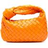 Bottega Veneta Pre-Owned - Borsa passepartout Intrecciato Jodie mini in nappa 2012-2025 - Donna - nappa - Taglia unica - Arancione