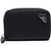 Prada Pre-Owned - Portafoglio con logo 2020-2025 - unisex - pelle - Taglia unica - Nero