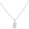 LB Exclusive - Collana in platino con diamanti - Donna - diamanti/platino - Taglia unica - SILVER