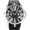 Roger Dubuis - Excalibur Triple Time Zone 45mm - Uomo - vetro zaffiro/gomma/acciaio inossidabile - Taglia unica - Nero
