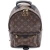 Louis Vuitton Pre-Owned - Zaino Palm Springs PM con monogramma 2016 - unisex - pelle di vitello/tela - Taglia unica - Marrone