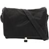 Prada Pre-Owned - Borsa a tracolla in tessuto con fibbia e zip 2000-2013 - unisex - nylon/pelle - Taglia unica - Nero
