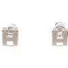 Hermès Pre-Owned - Orecchini Pop H mini anni 2010 - Donna - metallo - Taglia unica - Argento