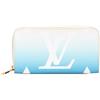 Louis Vuitton Pre-Owned - Portafoglio Giant By The Pool in pelle con monogramma e zip 2021-2025 - Donna - tela - Taglia unica - Blu