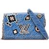 Louis Vuitton Pre-Owned - Borsa a tracolla Denim Twist in pelle Epi con catena 2015 - Donna - pelle - Taglia unica - Blu