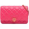 CHANEL Pre-Owned - Borsa a tracolla Coco Love trapuntata in pelle di agnello e acrilico con catena 2021-2025 - Donna - pelle di agnello - Taglia unica