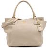 Prada Pre-Owned - Borsa tote convertibile Vitello Daino anni '00-'25 - Donna - pelle di vitello - Taglia unica - Marrone