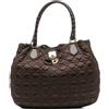 Christian Dior Pre-Owned - Borsa tote Nylon Cannage Lovely Shopper 2008 - Donna - nylon - Taglia unica - Marrone