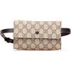 Gucci Pre-Owned - Marsupio in tessuto GG Supreme 2000-2015 - unisex - tessuto/pelle di vitello - Taglia unica - Marrone