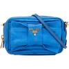 Prada Pre-Owned - Borsa a tracolla Tessuto Fiocco Bow 2013-2025 - Donna - nylon - Taglia unica - Blu