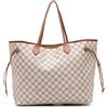 Louis Vuitton Pre-Owned - Borsa tote Neverfull GM in tela Damier Azur 2010 - Donna - pelle/tela - Taglia unica - Bianco