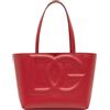 Dolce & Gabbana Pre-Owned - Borsa shopper piccola in pelle di vitello con logo DG 2021-2025 - Donna - pelle di vitello - Taglia unica - Rosso