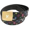 Louis Vuitton Pre-Owned - Cintura reversibile con monogramma 2010-2025 - unisex - tela - Taglia unica - Nero