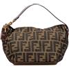 Fendi Pre-Owned - Borsa a mano in tela con motivo Zucca 2000-2010 - Donna - tela/pelle di vitello - Taglia unica - Marrone