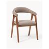 Westwing Collection Sedia con braccioli con imbottitura Nik