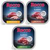 Rocco Set prova! 9 x 300 g Rocco Vaschette - Mix 2 Classic: Manzo con Pollo, con Agnello, con Selvaggina