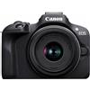 Canon Eos R100 + RF-S 18-45mm f/4.5-6.3 IS STM / Compreso filtro