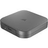CORSAIR EX400U 4TB USB4 Esterno Portatile Type-C SSD, Connessioni 3.2 Gen2 2x2, Fino a 40Gbps, Plug-and-Play, MagSafe, Include un Cavo da USB-C - Windows PC, iOS Mac - Grigio