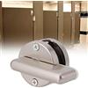 Uadme Indicatore Bullone Privacy, Chiusura per Porta Interna in Acciaio Inossidabile con Indicatore Bullone Privacy per Bagno Pubblico WC Camera da Letto Guardaroba Ufficio